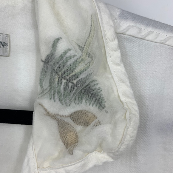 Crabtree & Evelyn womens large blouse jacket romantic cottage core cotton - Picture 4 of 7